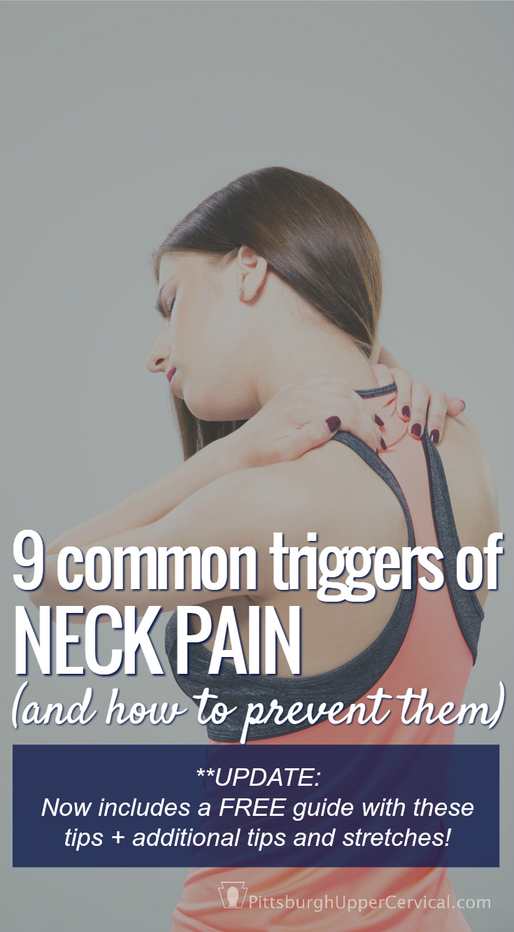 Some everyday habits can trigger neck pain. Click here to learn the triggers so you can prevent neck pain altogether. Plus, get 4 bonus stretches!
