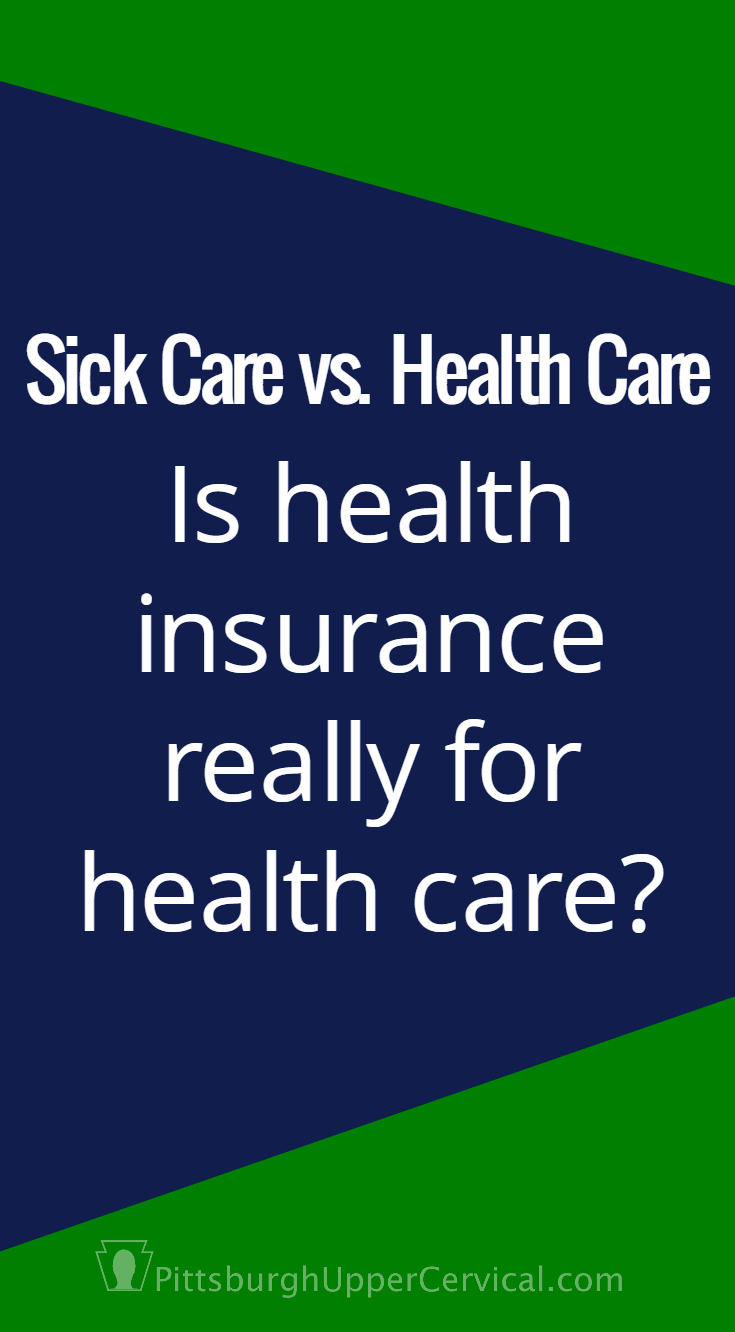 Learn the difference between sick care and health care, why health insurance is not really for health care, and how to be proactive with your health.